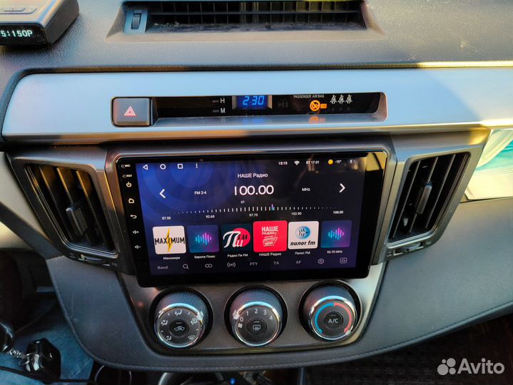 Android 9 дюймов Toyota RAV4 2013-2018, есть Teyes