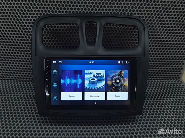 Магнитола Renault Logan 2 Android IPS экран новая