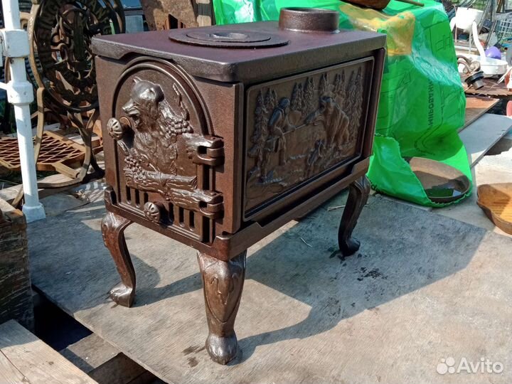 Буржуйка казан СССР чугун