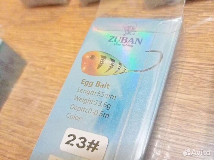 Воблер хорватское яйцо 5шт