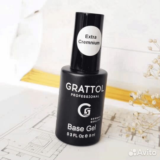 Grattol Base Cremnium (База каучуковая, 9 мл)