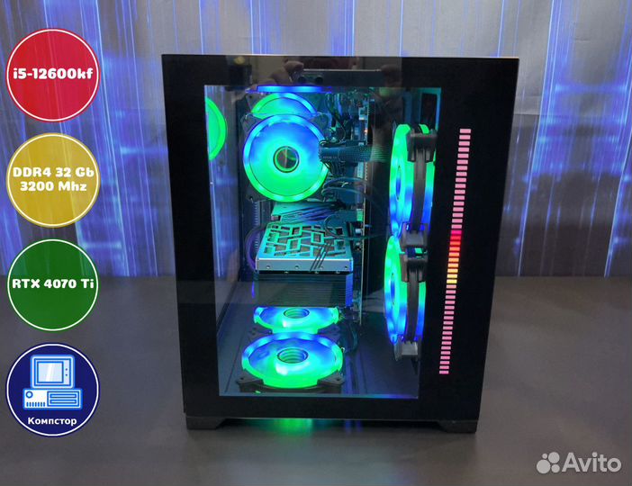 Сборка пк для 2к i5-RTX4070Ti-32DDR4-MGE491265-B760