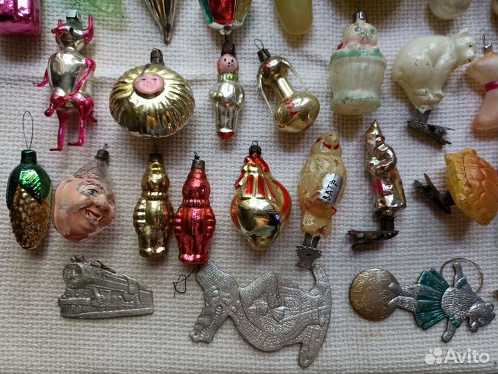 Елочные игрушки СССР