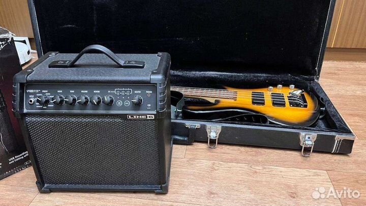 Комбоусилитель и Бас-гитара Warwick