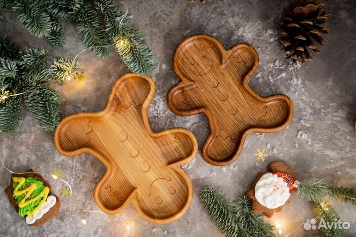 Тарелки из дерева