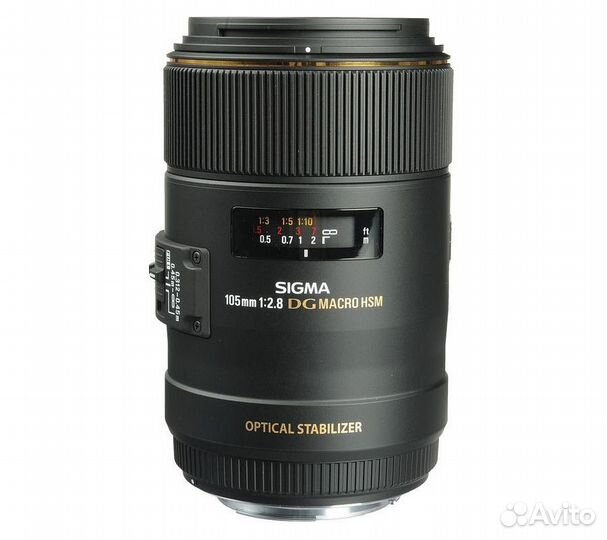 Объектив Sigma AF 105mm f/2.8 EX DG OS HSM Macro C
