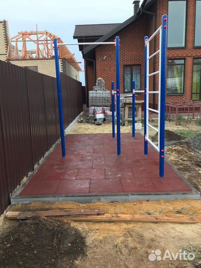 Уличный Спортивный комплекс мм-65 Турник Брусья