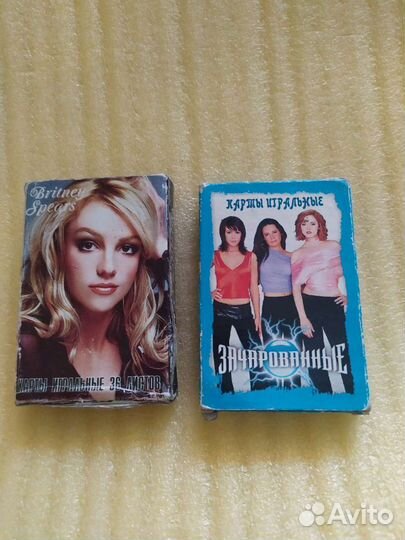 Игральные карты 90-х в коллекцию зачарованные