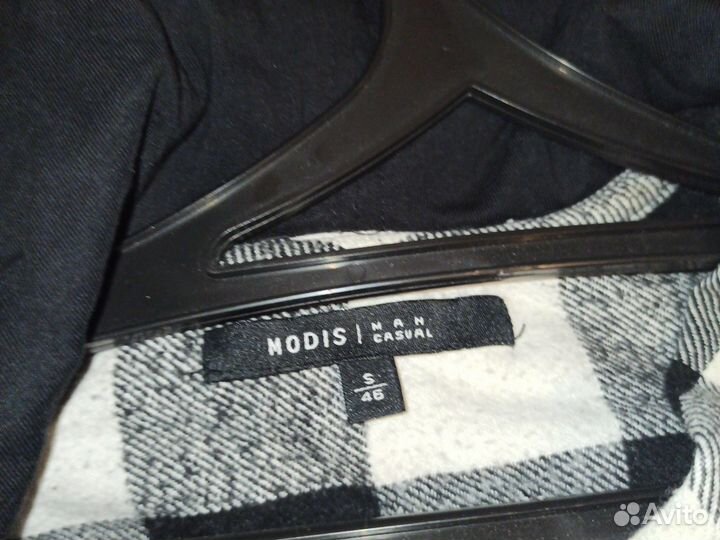 Рубашка толстовка клетчатая