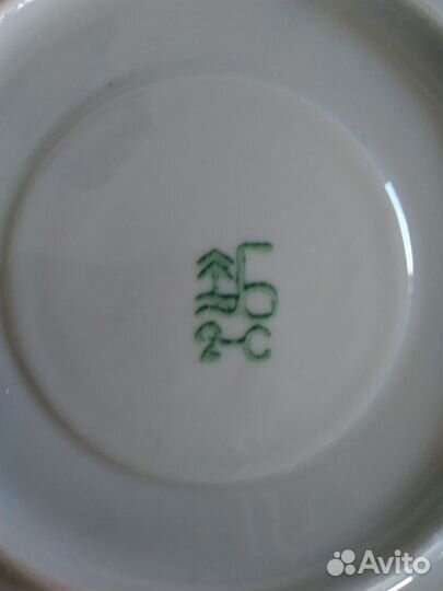 Кофейный сервиз,ссср,новый, Барановка, 21шт,фарфор