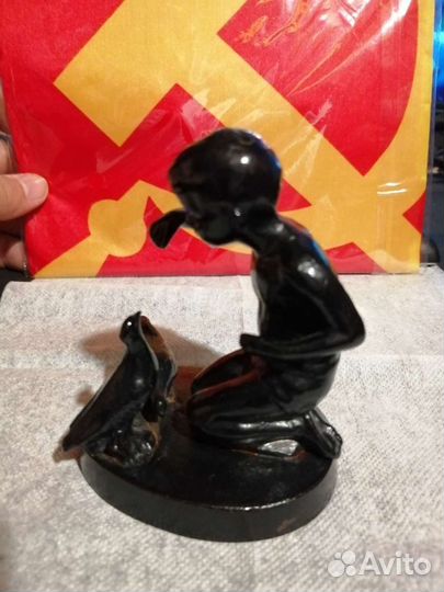 Статуэтка чугун Касли СССР