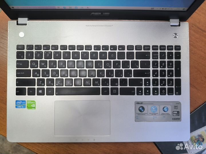 Ноутбук asus N56VB, 750 Гб, Core i5-3230M 6 гб