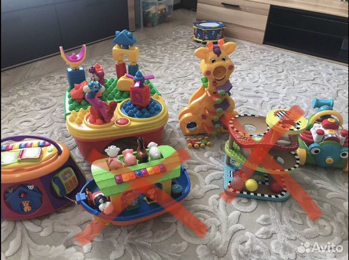 Очень много крутых развивающих игрушек