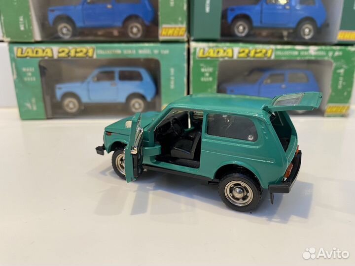 Модель автомобиля Нива 2121 СССР 1:43