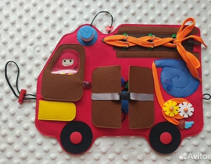 Развивающая игрушка из фетра