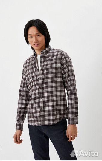 Рубашка фланелевая uniqlo