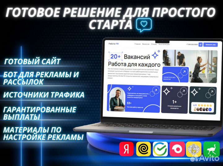 Готовый бизнес на Вакансиях