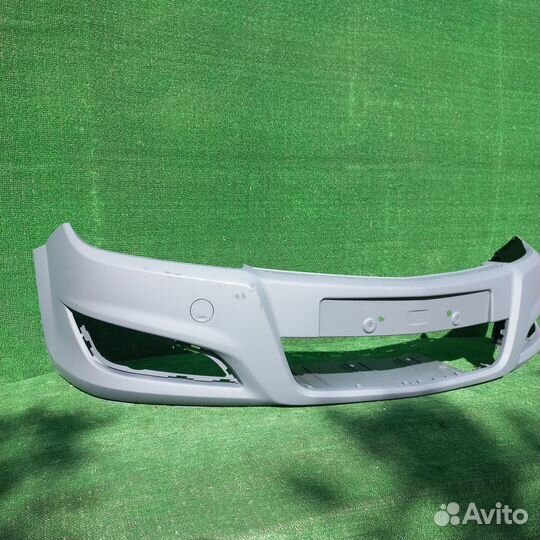 Бампер передний opel astra h грунт рестайлинг