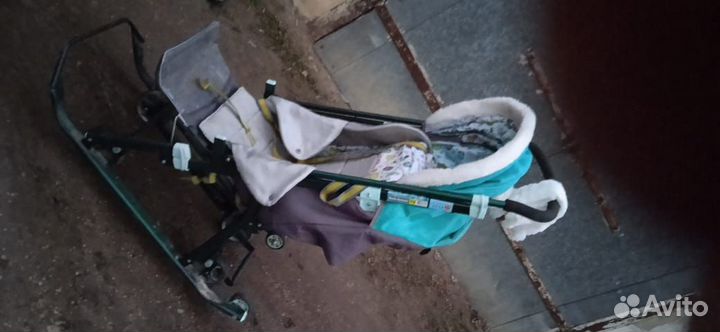 Утеплённые сани