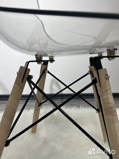 Стул eames прозрачный