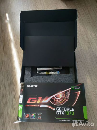Коробка видеокарта 1070