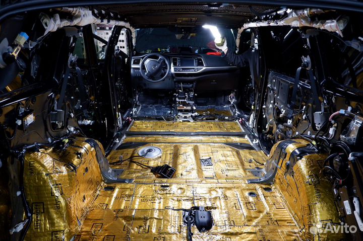 Самостоятельная шумоизоляция всего автомобиля