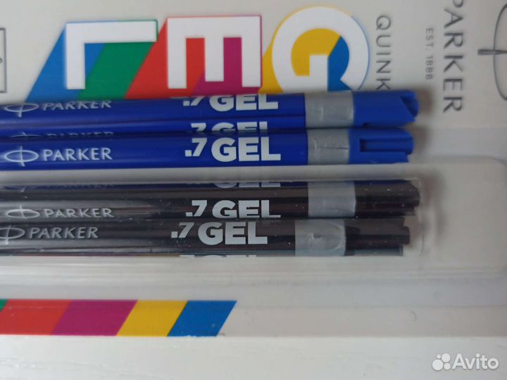 Стержень гелевый для шариковой ручки Parker