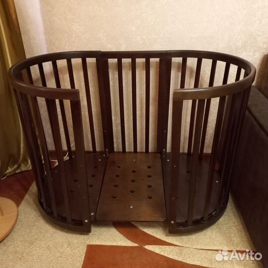 Детская кроватка трансф. с маятником ellipsebed