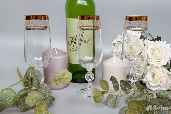 Набор бокалов для вина 4 шт