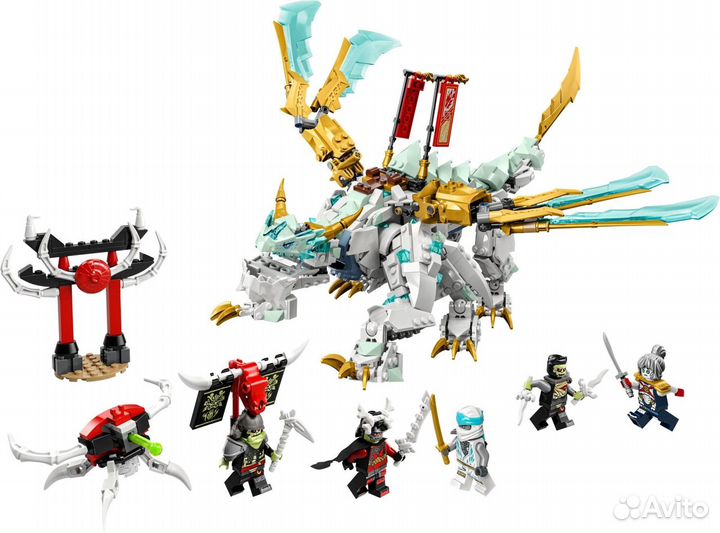 Lego Ninjago 71786 Ледяной дракон Зейна