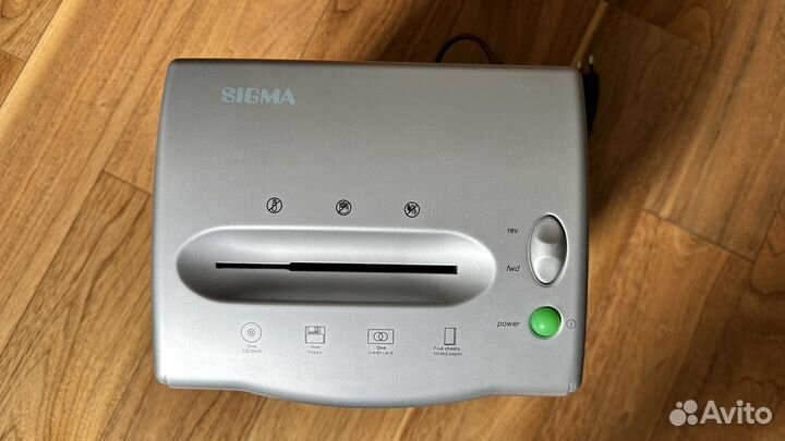 Уничтожитель бумаг мощный sigma cdd 200