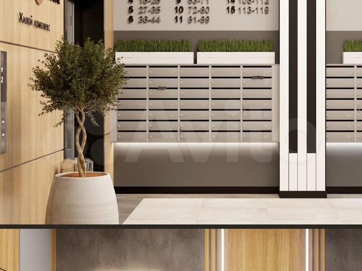 2-к. квартира, 57,6 м², 13/21 эт.