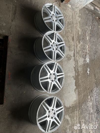 Литые диски r18 на mercedes amg бу