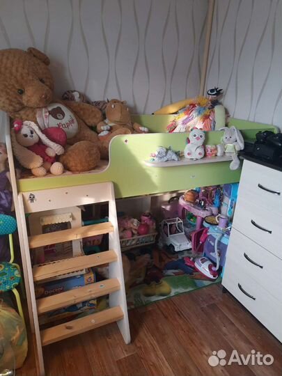 Детская кровать чердак