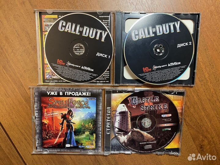 Компьютерные диски (игры) для пк