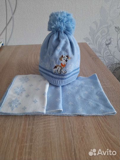 Шапка+шарфик