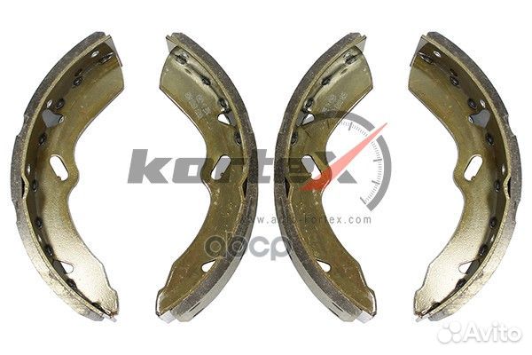 Колодки торм. бараб. hyundai county/HD-72 KS003
