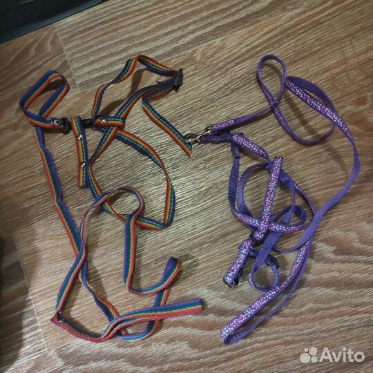 Шлейка с поводком для животных