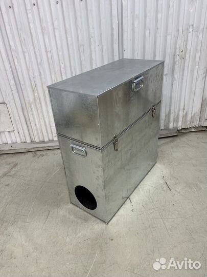 Шумбокс для асика металлическийдвойной