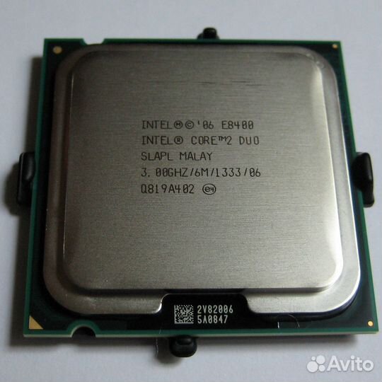 Core 2 duo e8400 3.0Ггц lga 755