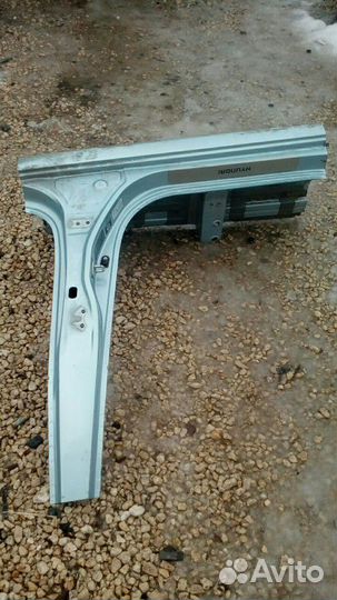 Стойка кузова средняя левая Хендай Солярис