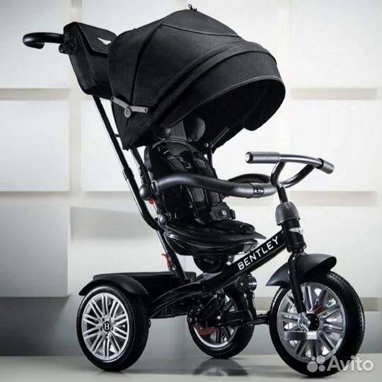 Велосипед трехколесный Bentley black