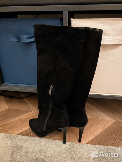 Сапоги Ria Rosa замшевые 37 р новые