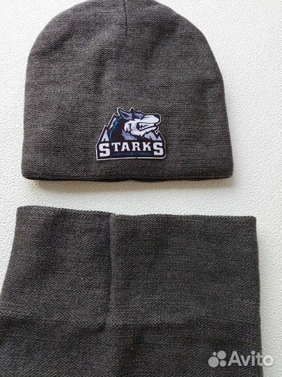 Комплект шапка и снуд