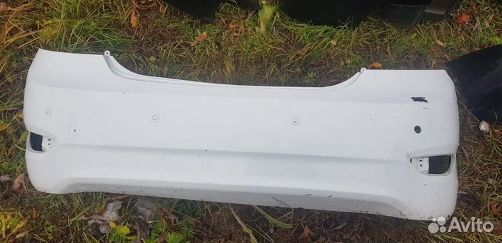 Бампер задний Hyundai Solaris 2010-2014