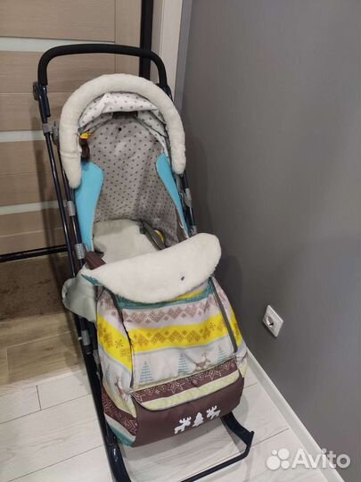 Коляска санки