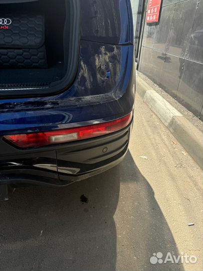 Бампер задний на audi q5 sportback