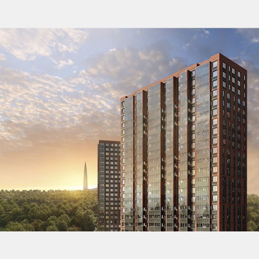 2-к. квартира, 52,5 м², 1/24 эт.