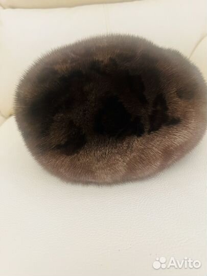 Берет женский норковый