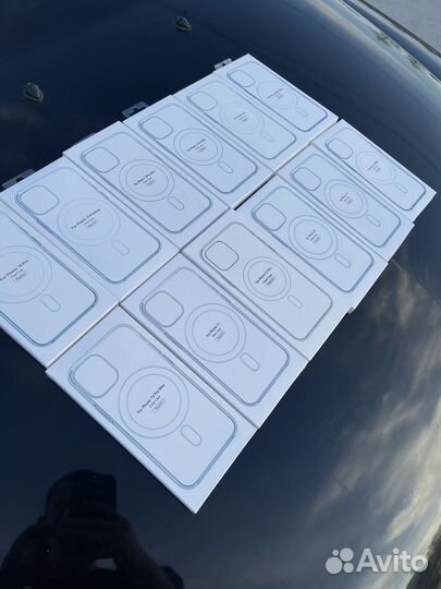 Оригинал Чехол на iPhone 11/12/13/14/15 MagSafe